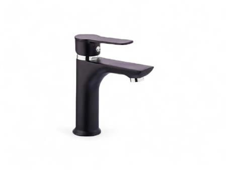 08-0030 Mix Delta sabit Lavabo Bataryası Siyah
